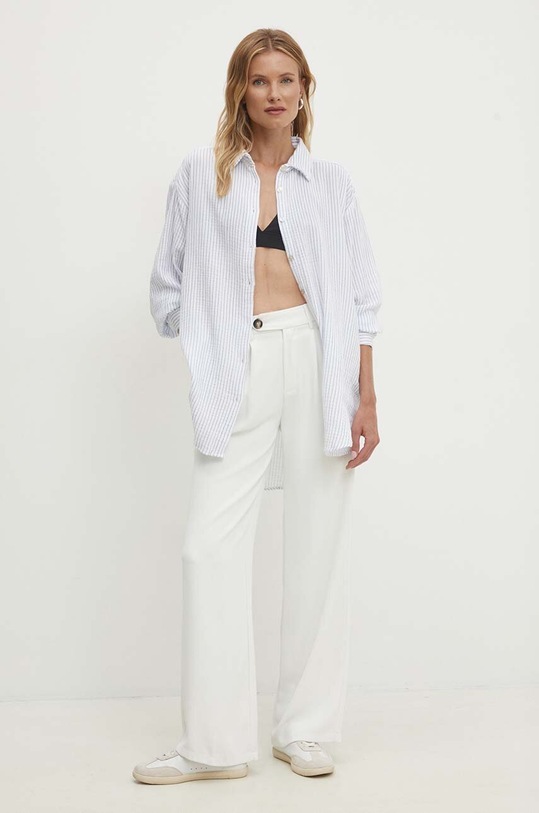 Answear Lab koszula bawełniana D70033M11066B3.HWK niebieski WZ24