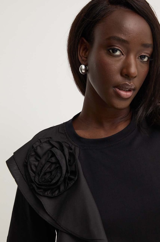 Answear Lab bluza negru m58573.IKK