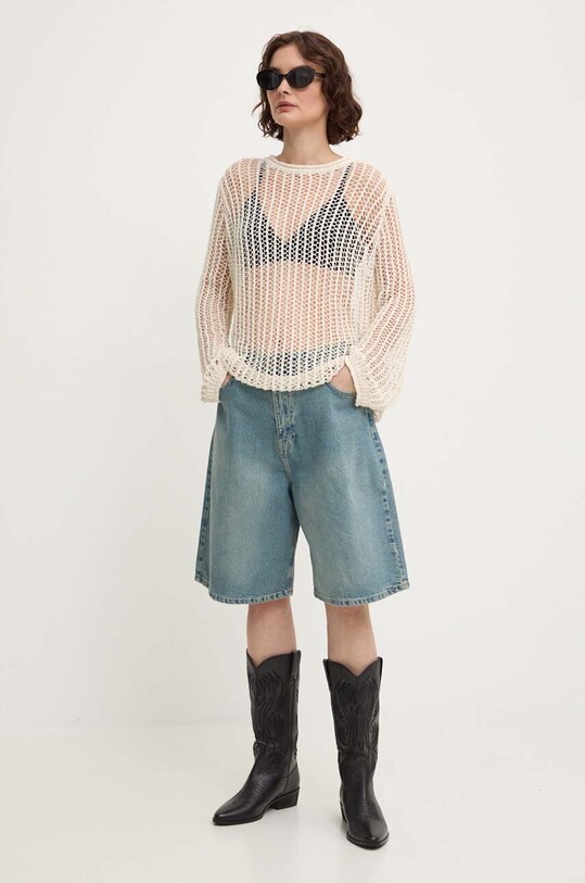 Блузка Answear.LAB 10537.TWK бежевый WZ24