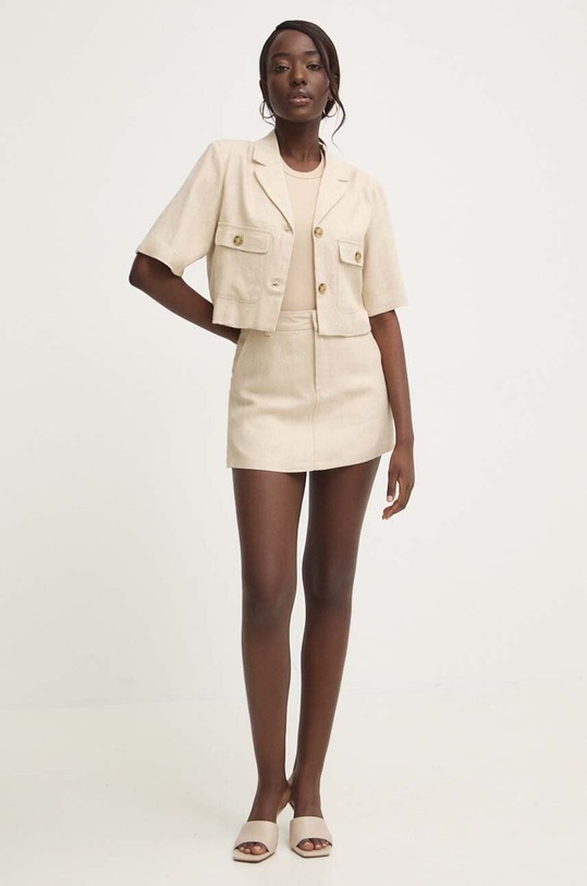 Answear Lab top 20842.TWK beżowy WZ24