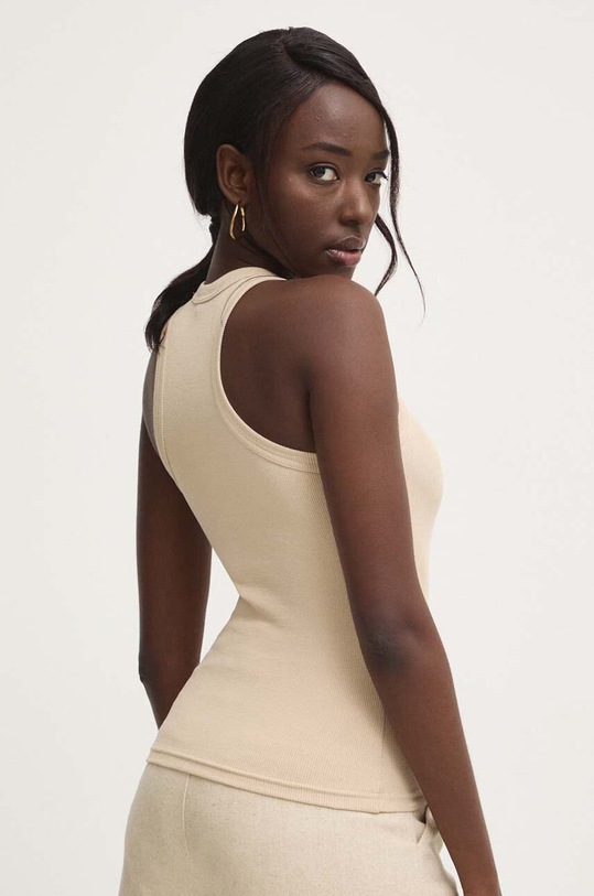 Odzież Answear Lab top 20842.TWK beżowy