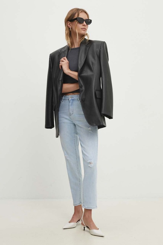 Answear Lab tricou 30419.TWK gri WZ24