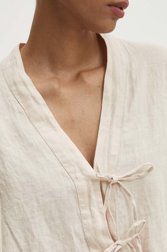 Λευκή μπλούζα Answear.LAB 33530.th