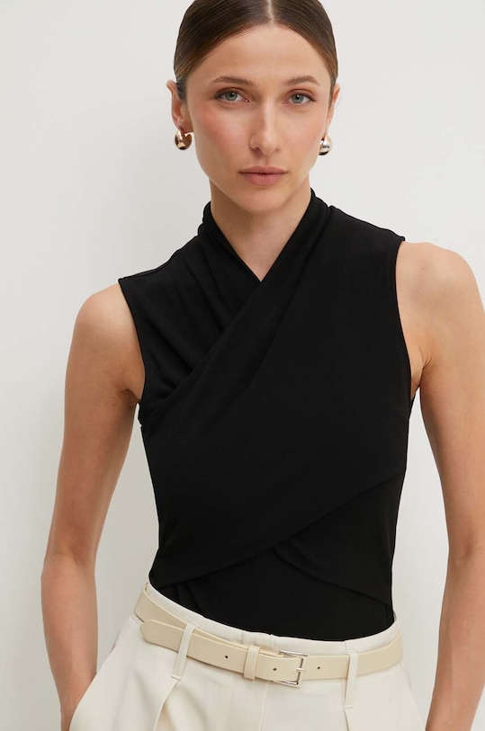 Answear Lab bluzka z elastanem czarny mal2.TMS