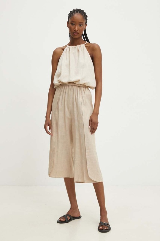 Answear.LAB vászon ing .0973.IKK bézs WZ24