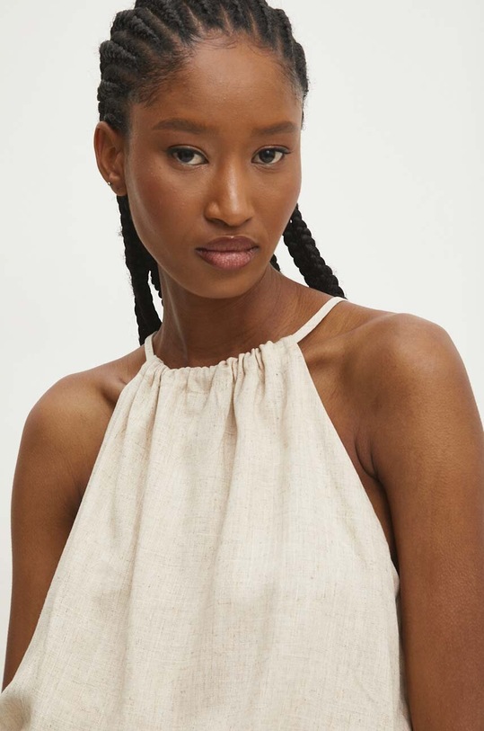 Answear.LAB vászon ing bézs .0973.IKK