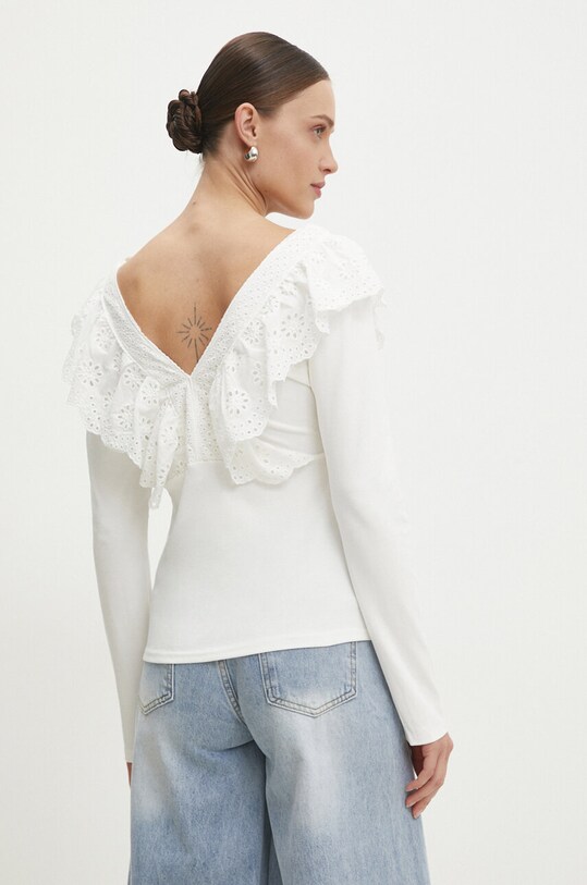 Îmbrăcăminte Answear Lab bluza v6999.wms alb