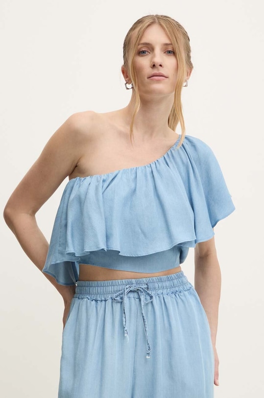 Блузка Answear.LAB 1733.ikk блакитний WZ24