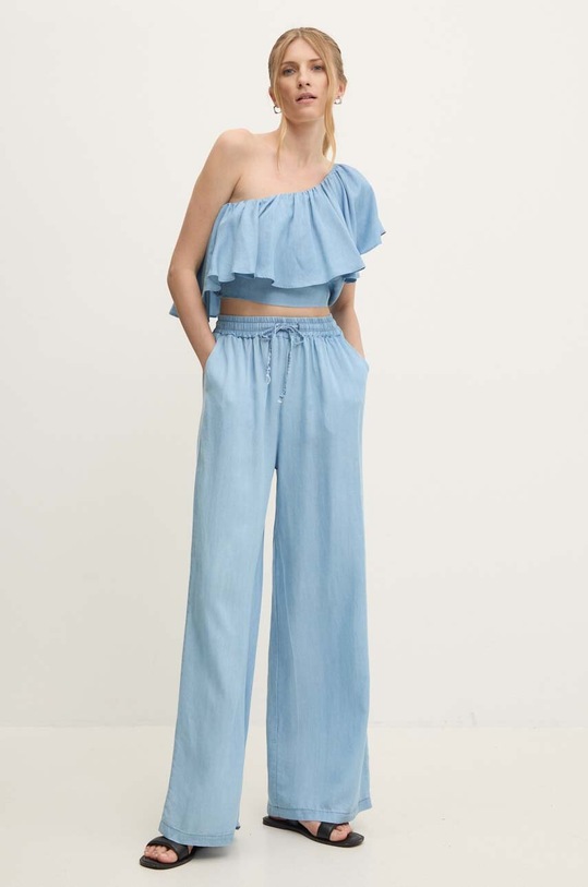 Одяг Блузка Answear.LAB 1733.ikk блакитний