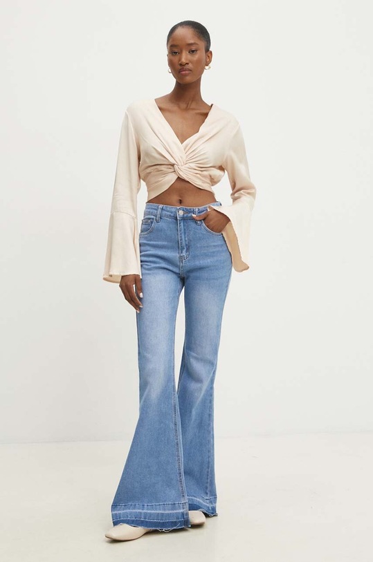 Answear Lab bluza 92317.IJS bej WZ24