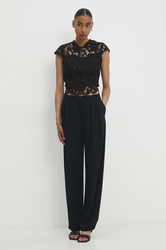 Answear Lab bluzka 2912.ims czarny WZ24