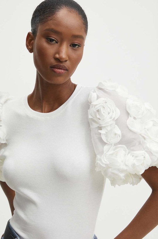 Halenka Answear.LAB slim bílá JMC19918.HWK