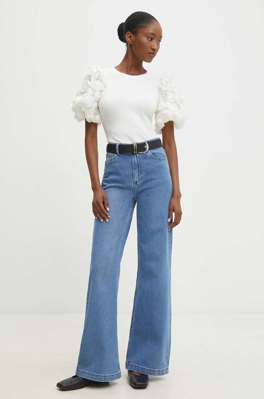 Halenka Answear.LAB JMC19918.HWK bílá WZ24