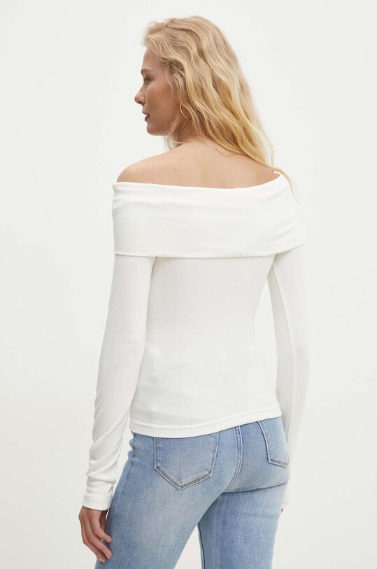 Îmbrăcăminte Answear Lab longsleeve WZ24.BDD03A.th alb
