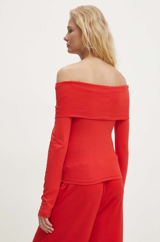 Ρούχα Longsleeve Answear.LAB WZ24.BDD03A.th κόκκινο