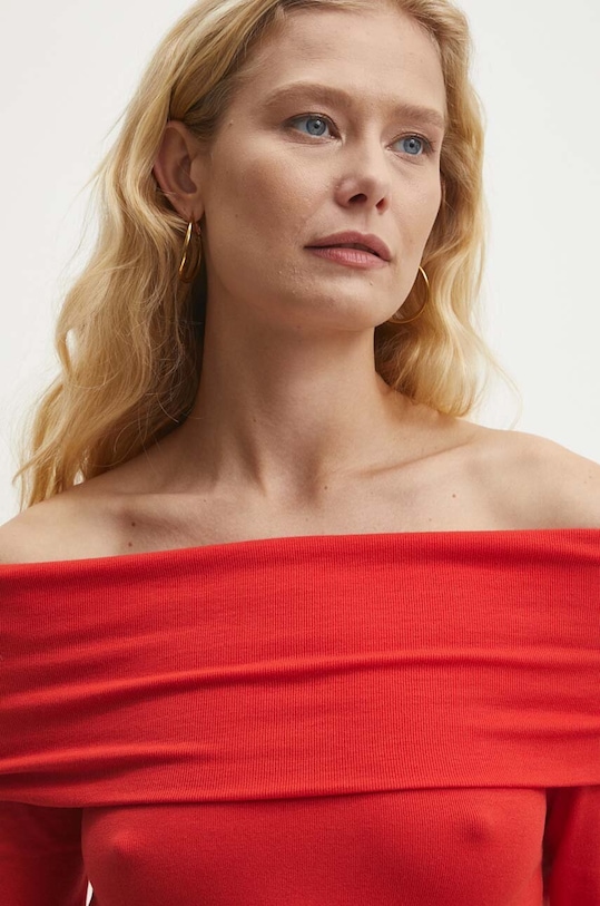 Longsleeve Answear.LAB κόκκινο WZ24.BDD03A.th