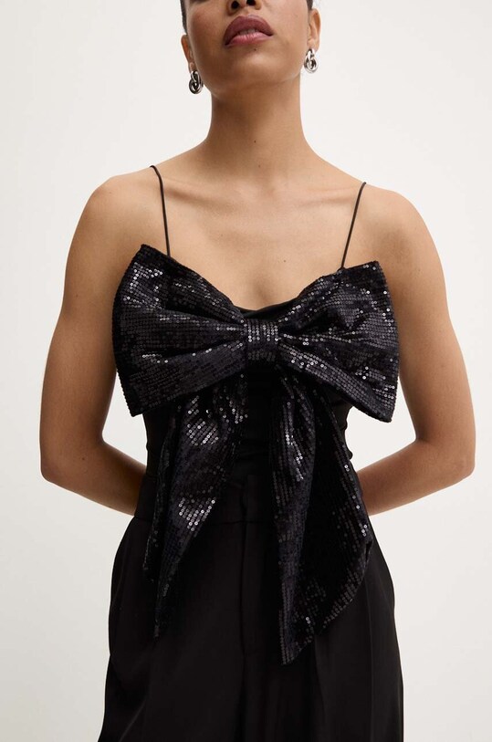 Answear Lab body imprimeu negru A.22334.hms