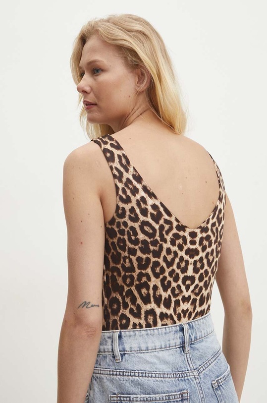 Oblečenie Body Answear.LAB L6691.hms béžová