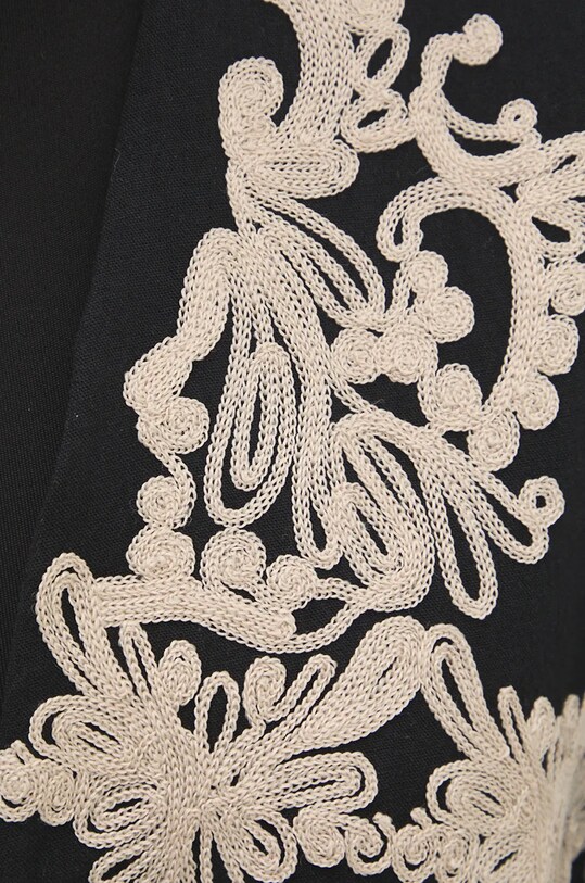 Answear Lab camicetta in cotone ESQ.BDD03M.TJS nero