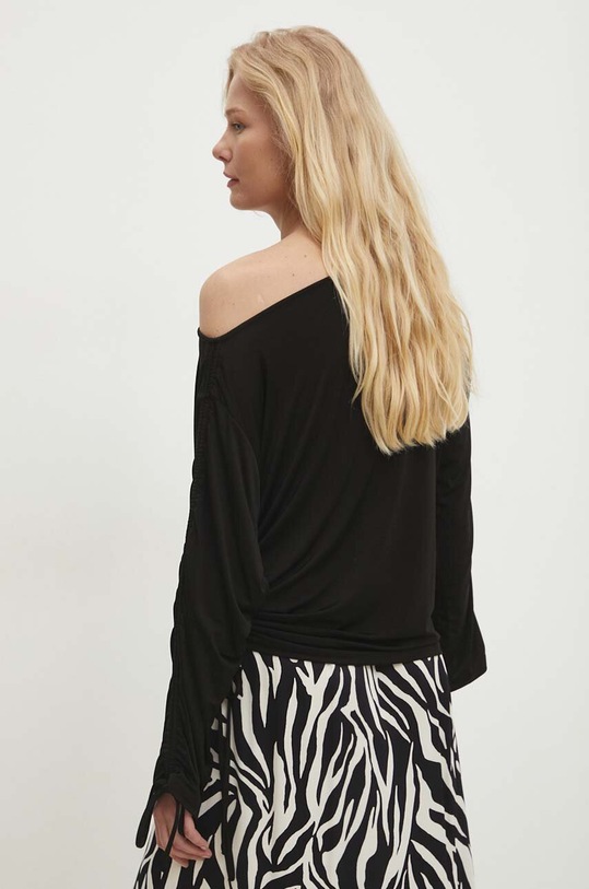 Odzież Answear.LAB bluzka mlc.bdd03t.tjs czarny
