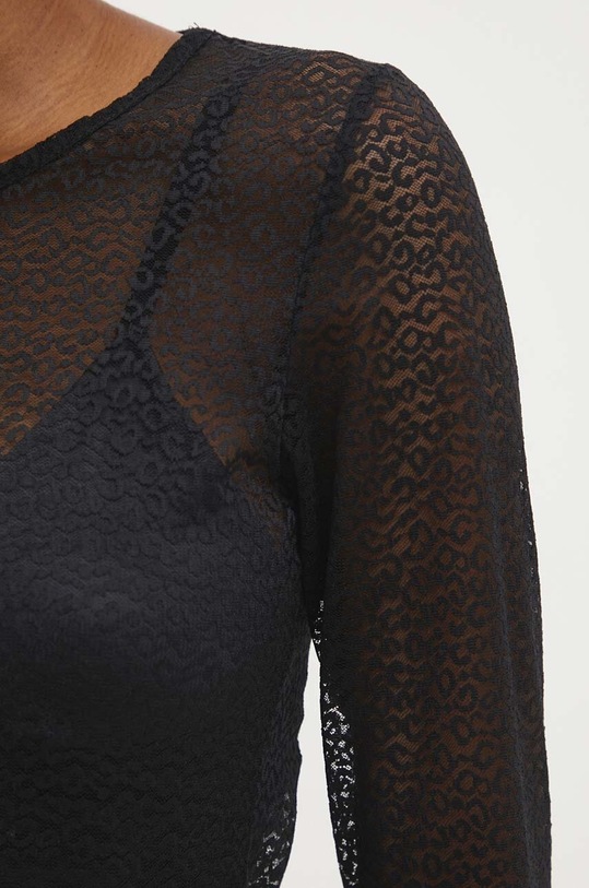 Answear Lab longsleeve 8200.2.fh negru