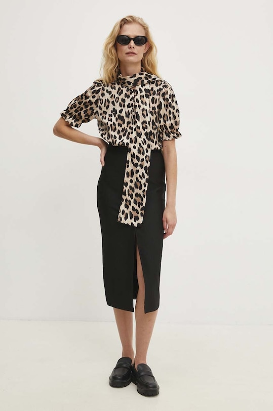 Answear Lab koszula top2980.fh beżowy WZ24