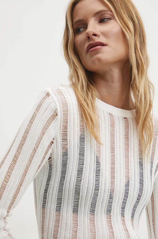 Answear Lab bluzka casual biały L1179.1.hms