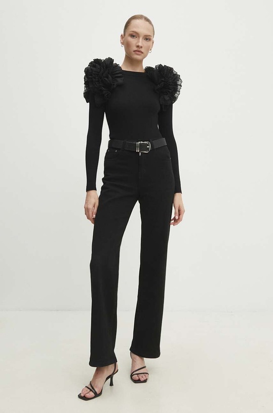 Answear Lab bluza K230.hms negru WZ24