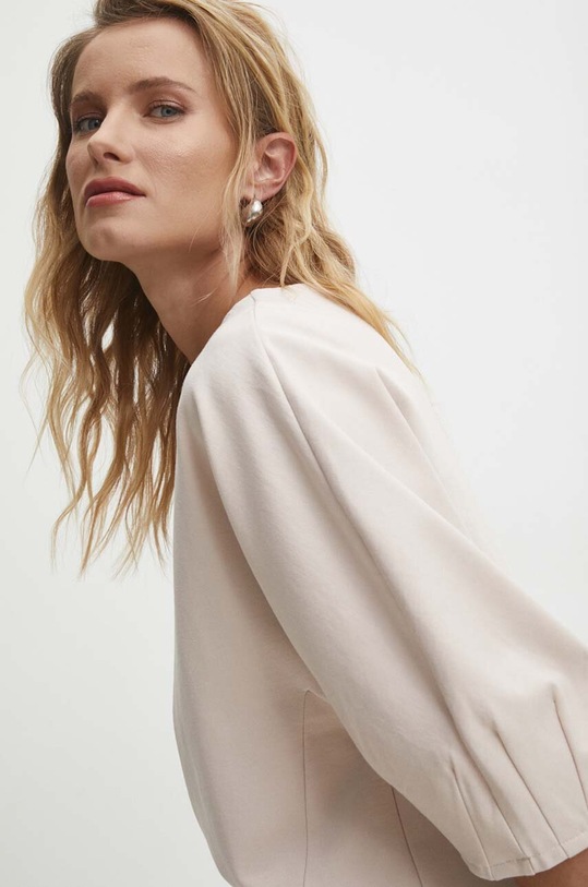 Блузка Answear.LAB бежевый 32523.ijs