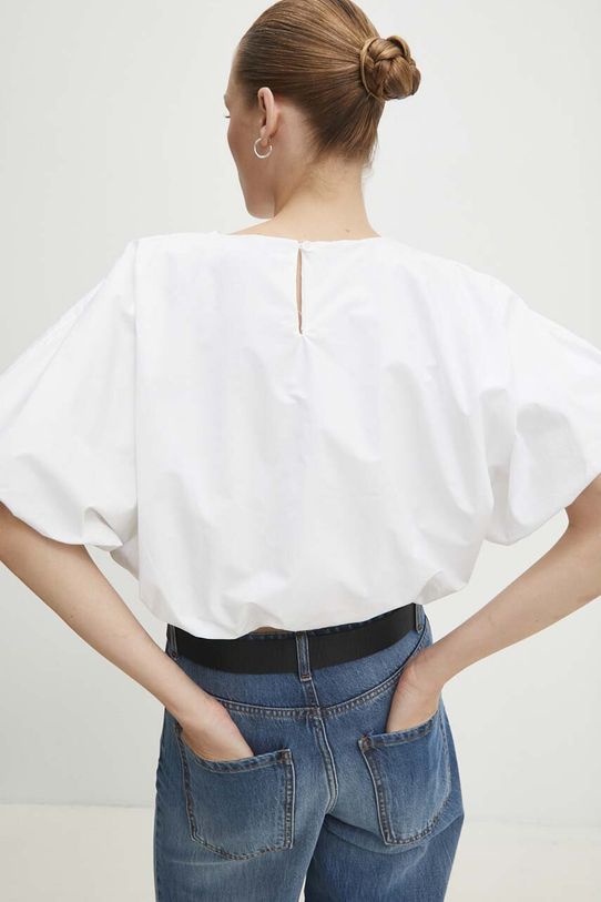 Odjeća Pamučna majica Answear.LAB c80615.fh bijela