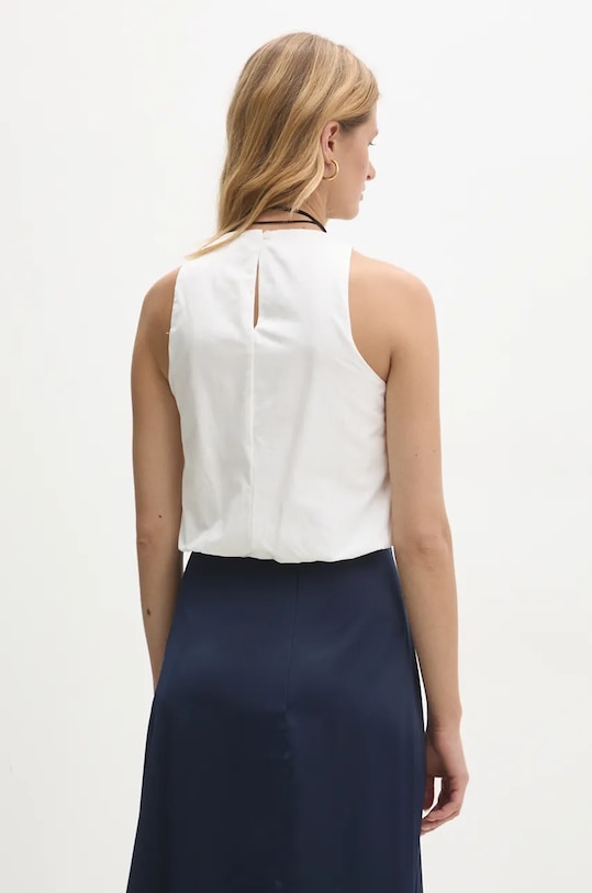 Oblečení Bavlněná halenka Answear.LAB 1921.tjs. bílá