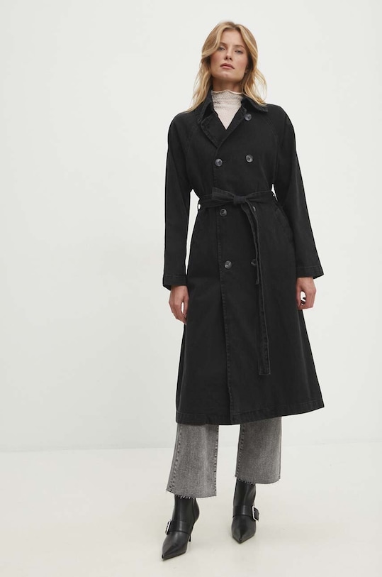 Tričko s dlouhým rukávem Answear.LAB l1465.fos béžová WZ24