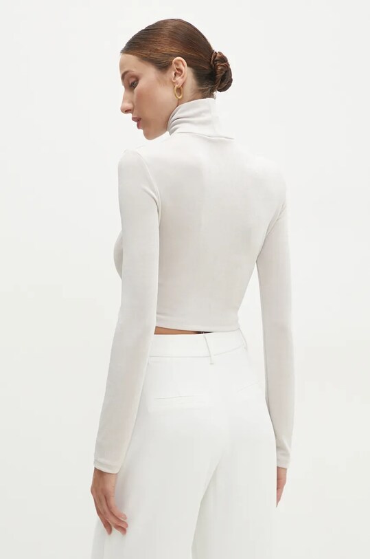 Îmbrăcăminte Answear Lab longsleeve 71496.tos bej