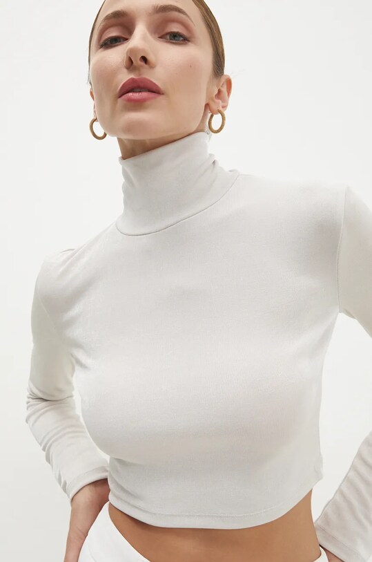 Answear Lab longsleeve bej 71496.tos