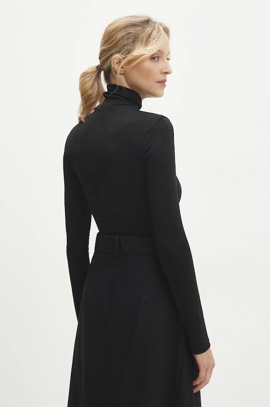 Odzież Answear.LAB longsleeve 71496.tos czarny