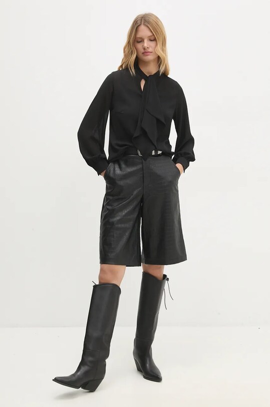 Answear Lab bluza 3019.TLK negru WZ24