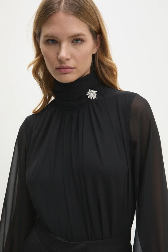 Answear Lab bluza negru 18430.tos