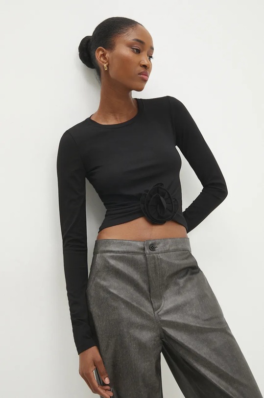 Answear Lab bluza uni negru LD1407.HWK