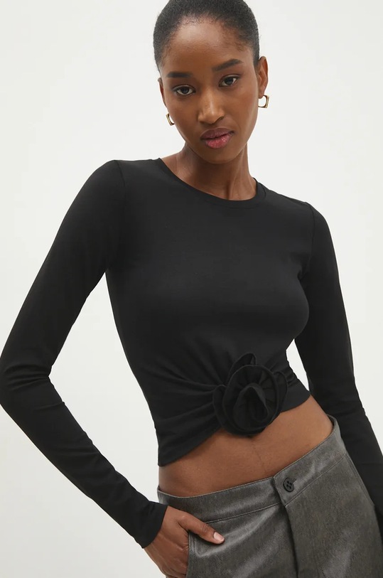 Answear Lab bluza negru LD1407.HWK