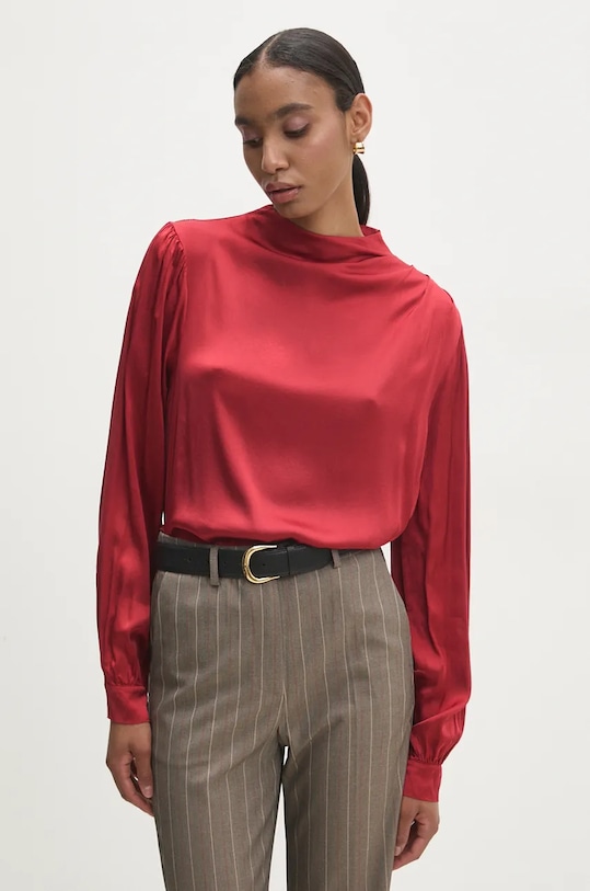 Halenka Answear.LAB dlouhý červená ms2033.ios