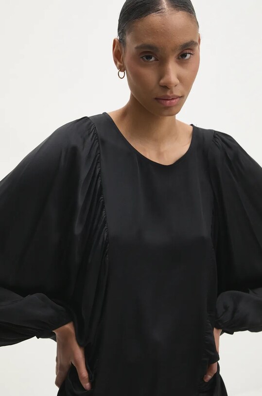 Answear Lab bluza uni negru ms2036.ios