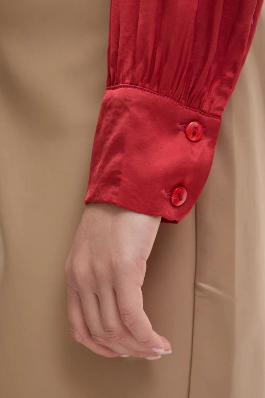 Answear.LAB bluzka ms2035.ios czerwony