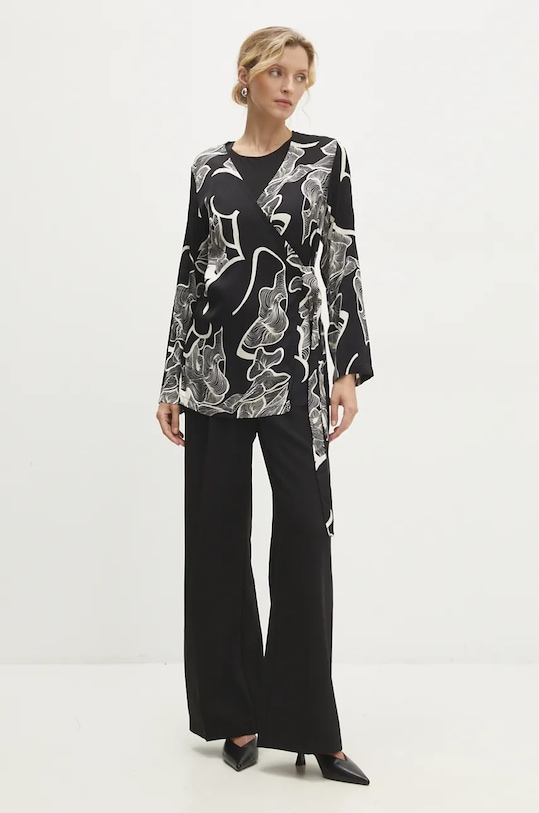 Сорочка Answear.LAB sk778200250.ims чорний WZ24