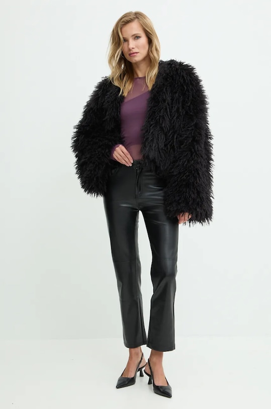 Answear Lab bluza sng.4.tms burgundia WZ24