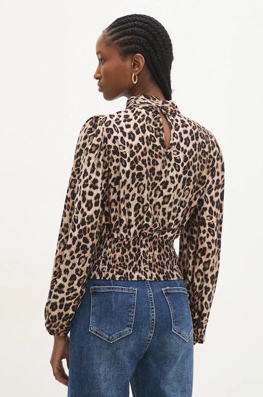 Ρούχα Μπλουζάκι Answear.LAB CY4406.hms μπεζ