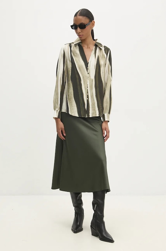 Answear Lab bluza RM504.hms verde WZ24