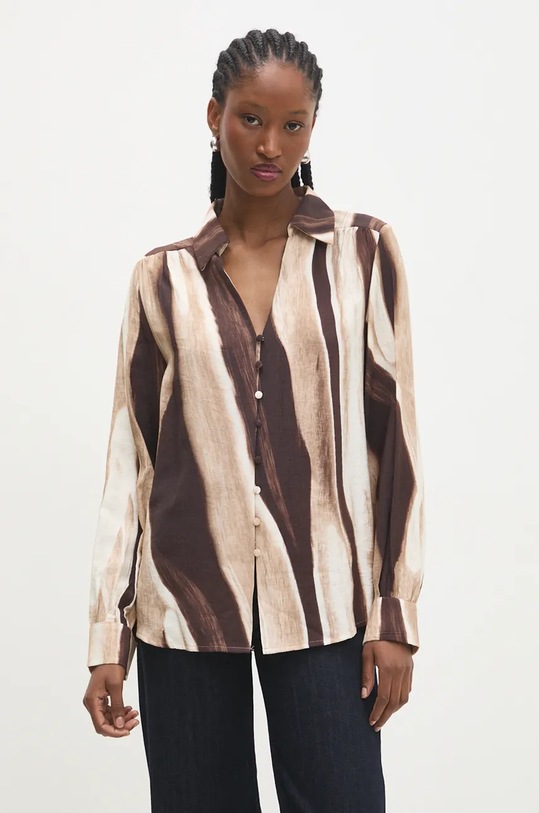 Halenka Answear.LAB hnědá RM504.hms