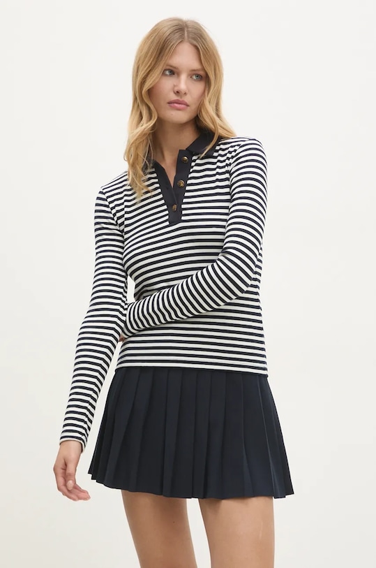 Halenka Answear.LAB slim modrá 16072.TLK