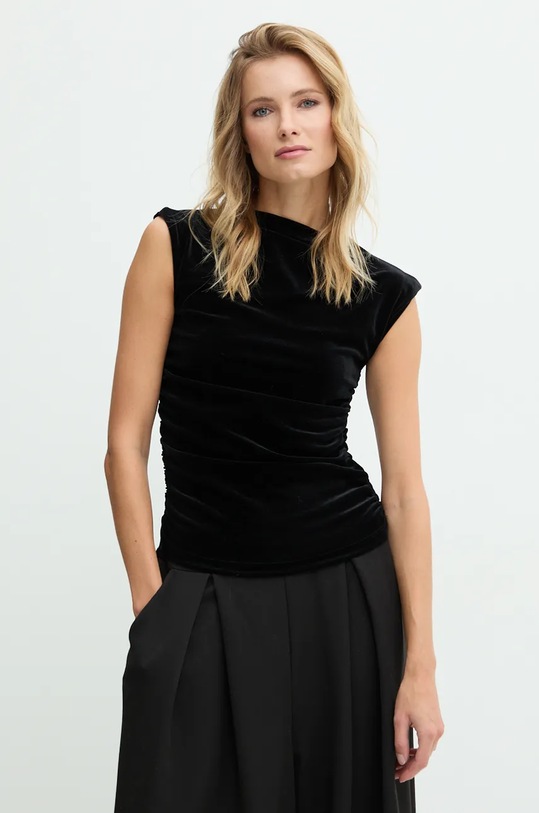 Answear Lab bluza uni negru 1167.tos