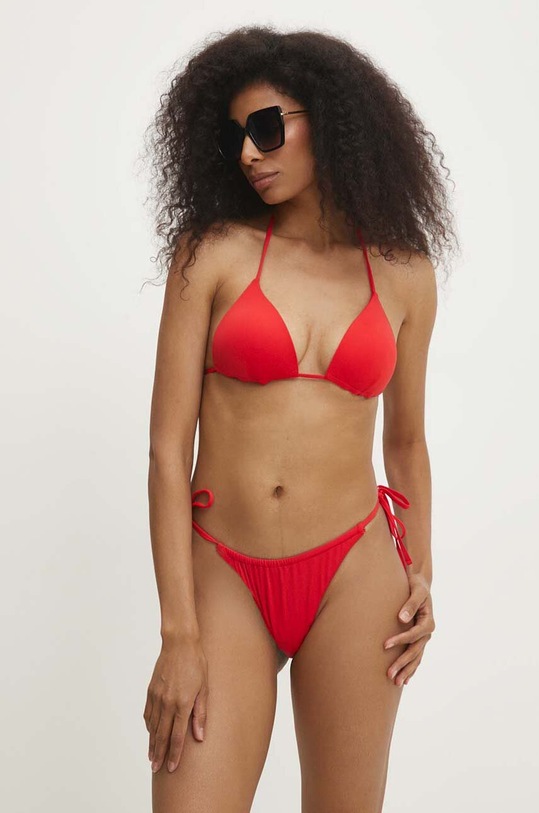 Answear Lab biustonosz kąpielowy bez fiszbinów czerwony S9004.HWK